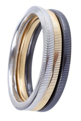 Guitar String Tri Color Bracelet