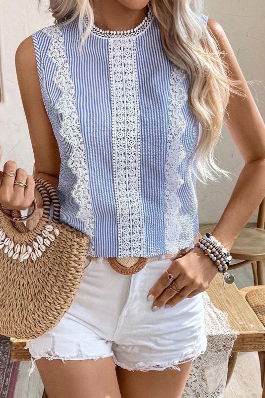 Sky Lace Top