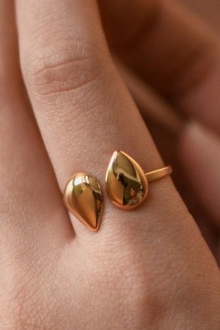 Gold Adjustable Ring