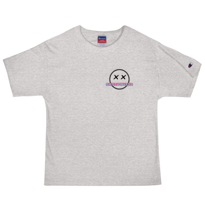Emotionless x Champion 3D logo tee