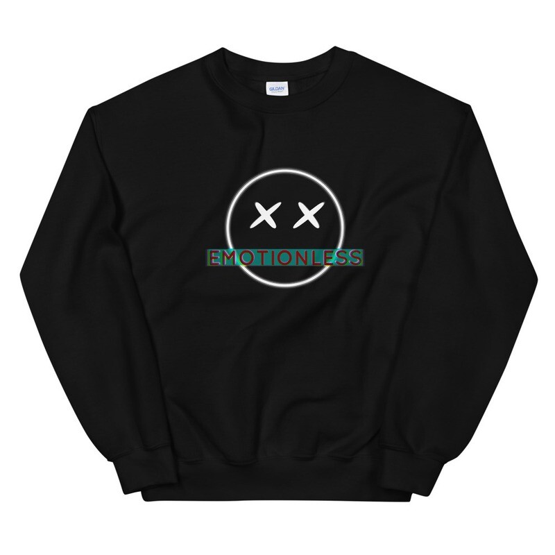 Emotionless 3D Logo Crewneck