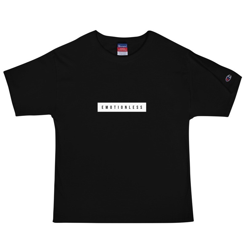 Emotionless x Champion Box Logo tee