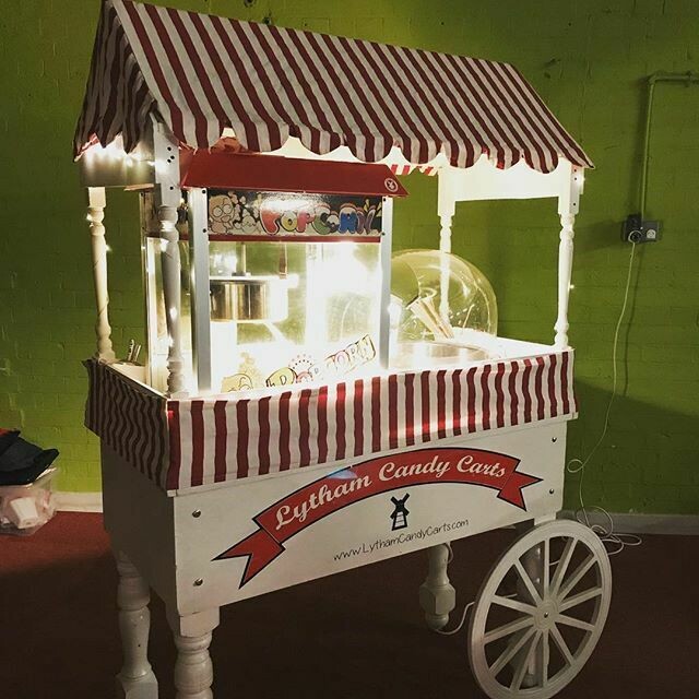 Candy Floss &amp; Popcorn cart