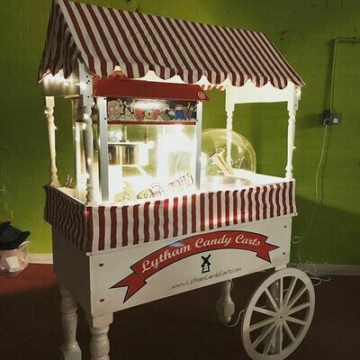 Candy Floss & Popcorn cart