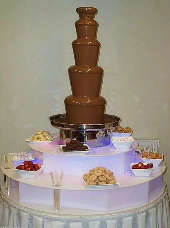 Chocolate fountain hire