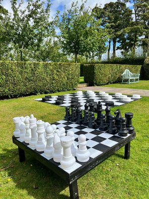 Giant Chess set 1m x 1m