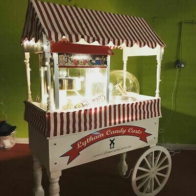 Candy Floss &amp; Popcorn cart