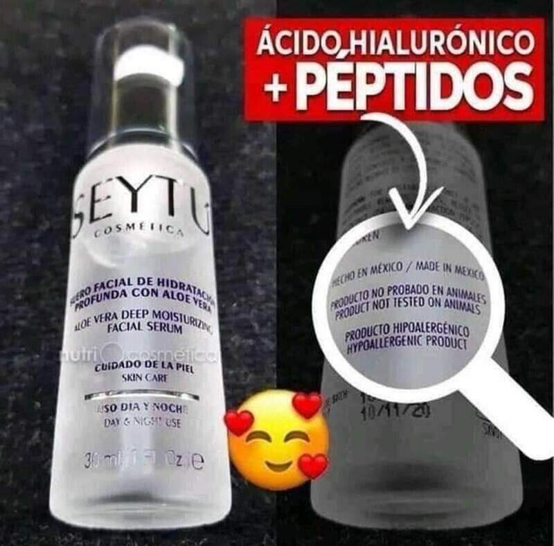 Suero Facial De Hidratación Profunda con Aloe Vera