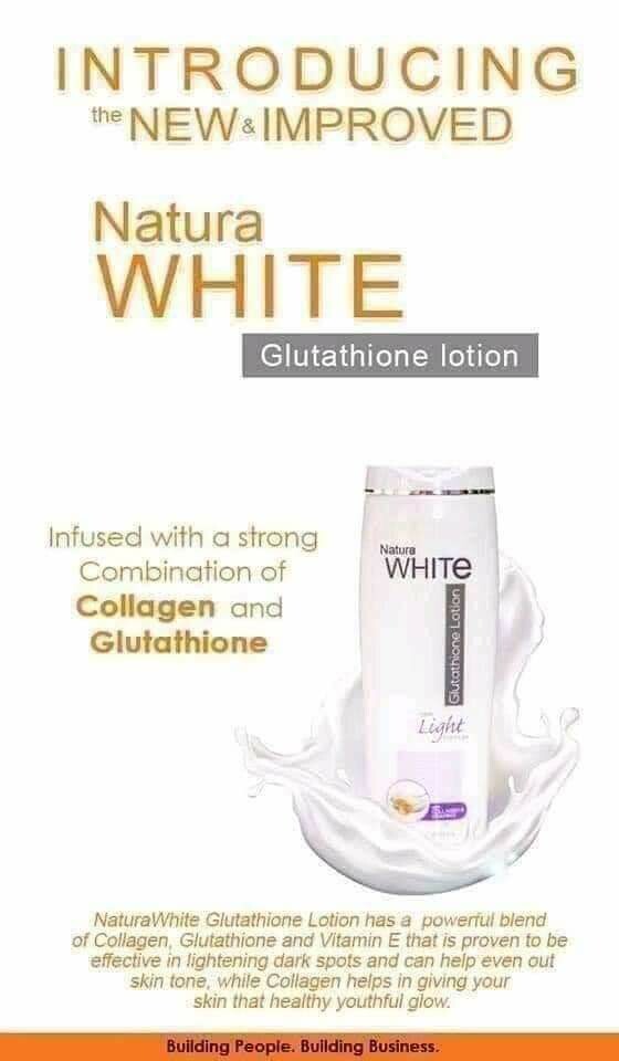 Glutathione whitening lotion