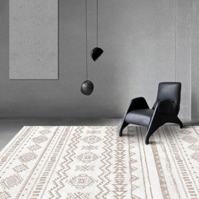 Moroccan-style Brown Rug