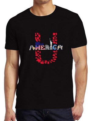 Unisex Crew Neck T-Shirt Black