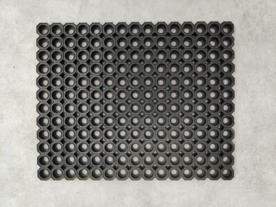 PM_HoneyCumb Rubber Mat H23mm size 48x60cm PM_HoneyCumb Rubber Mat H23mm size 48x60cm
