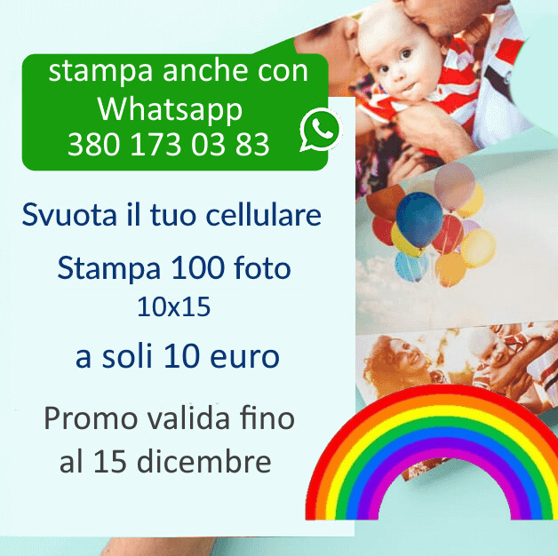 Stampa 100 Foto 10x15 Stampa 100 Foto 10x15