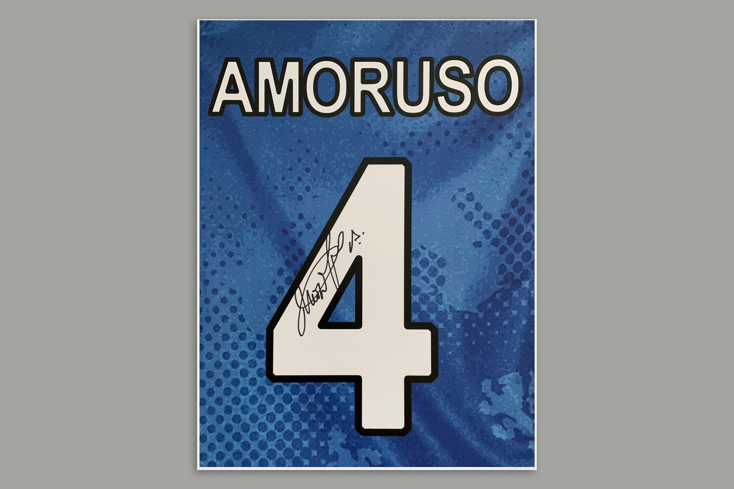 Lorenzo Amoruso Signed Number 4 Print