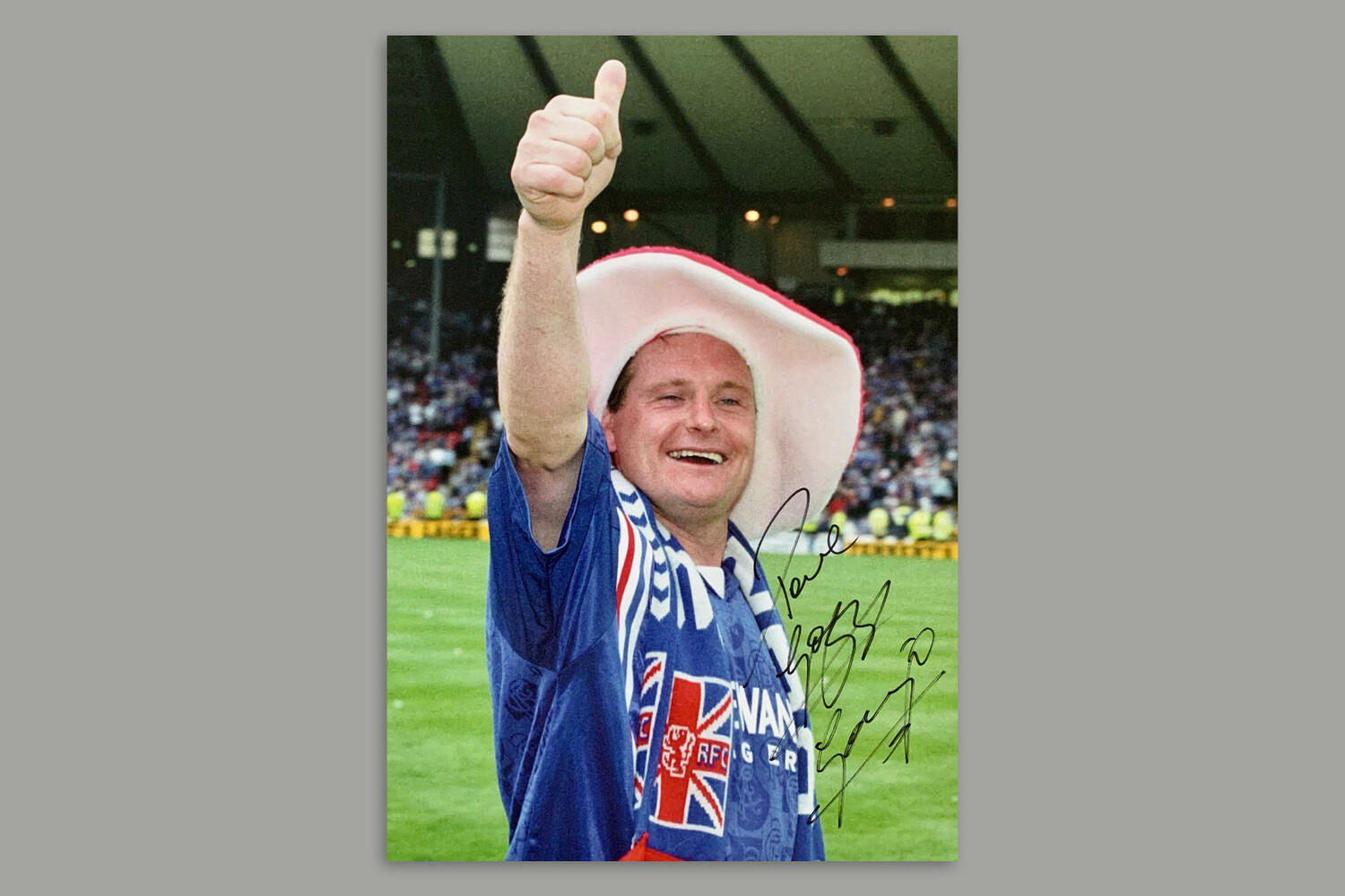 Gazza at Hampden