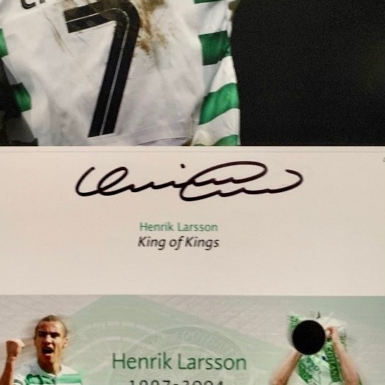 Henrik Larsson 'King of Kings' Tee – ParadiseTshirtCo