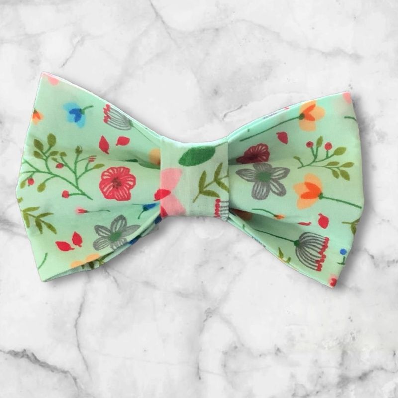 Dog Bow Summer Meadow Lightweight 100% Cotton