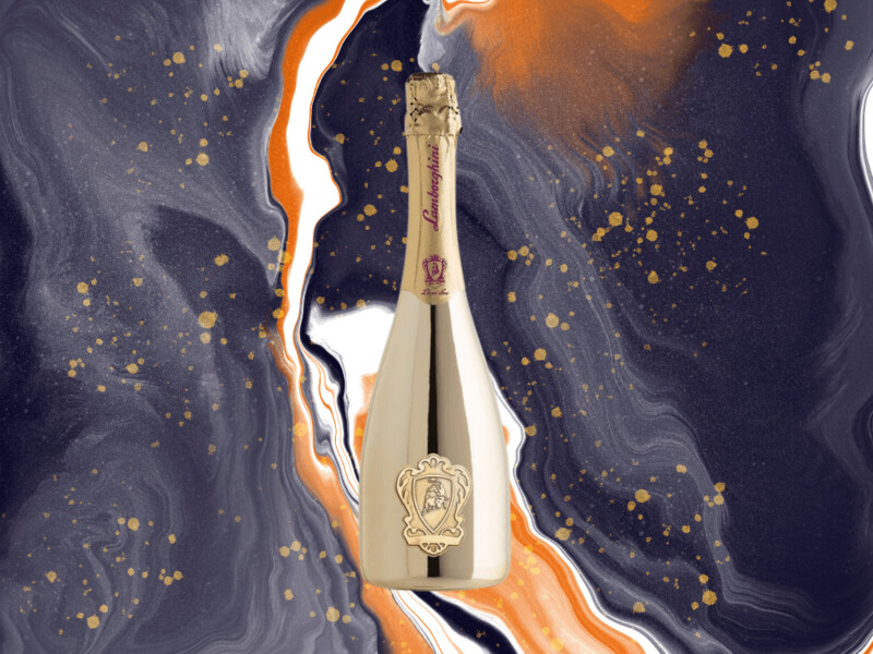 Lamborghini Demi Sec Prosecco Gold Edition