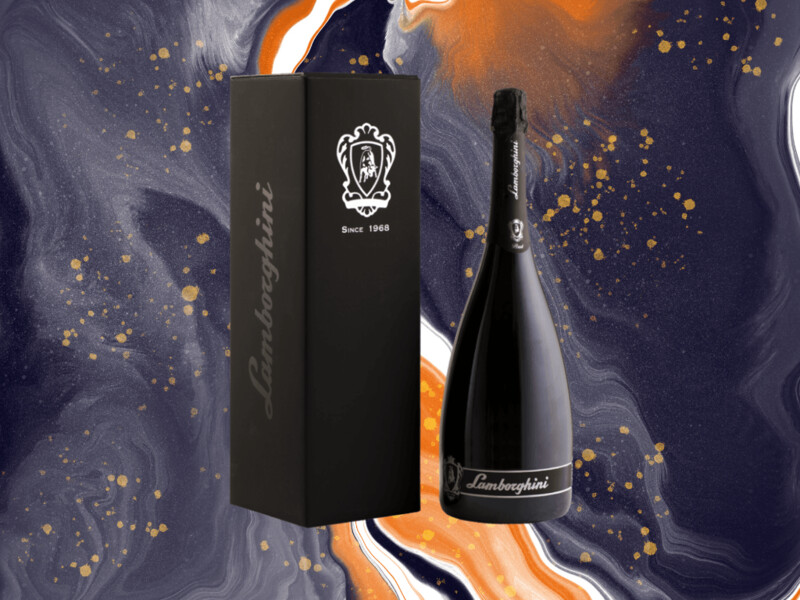 Lamborghini Brut Vino Spumante Magnum (Gift Box)