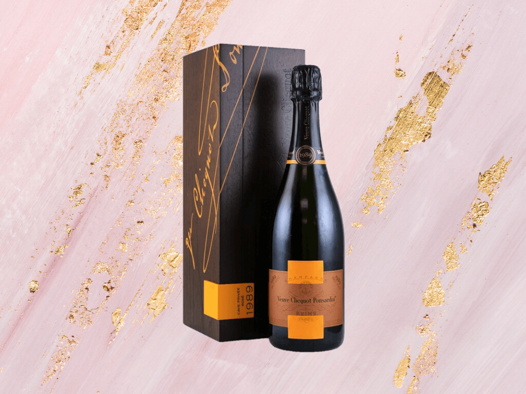 Veuve Clicquot Cave Priveé 1989 Rosé (deluxe pack)
