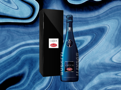 CHAMPAGNE CARBON for BUGATTI EB.01 110th Anniversary 2002 (cofanetto prestige)