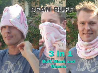 Bean Buff 3 in 1 Various Colours