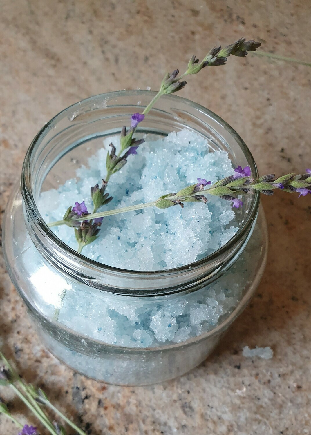 Lavender sugar scrub