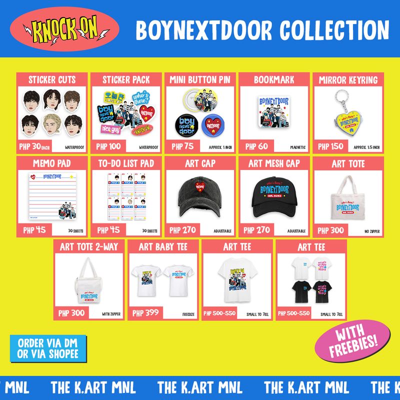 BOYNEXTDOOR &#39;KNOCK ON&#39; COLLECTION