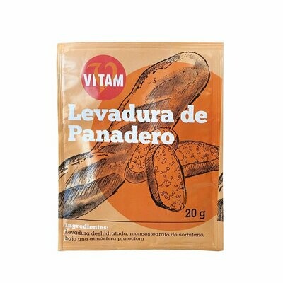 LEVADURA DE PANADERO VITAM 20 gr.