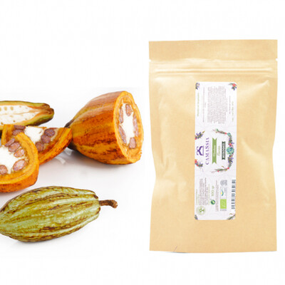 Manteca de cacao BIO refinada procedente de agricultura ecológica 100 grs.