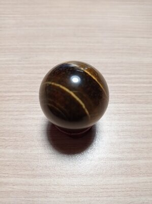 Esfera de Ojo de Tigre de 3,50 cms.