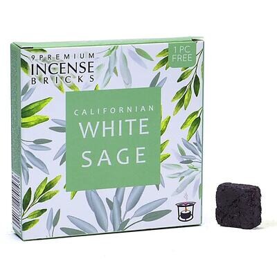 Aromafume ladrillos de incienso Salvia blanca -- 40gr