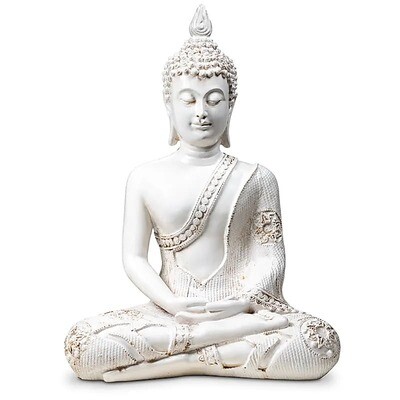 Buda en meditación Tailandia -- 760g; 20x11x27.5 cm