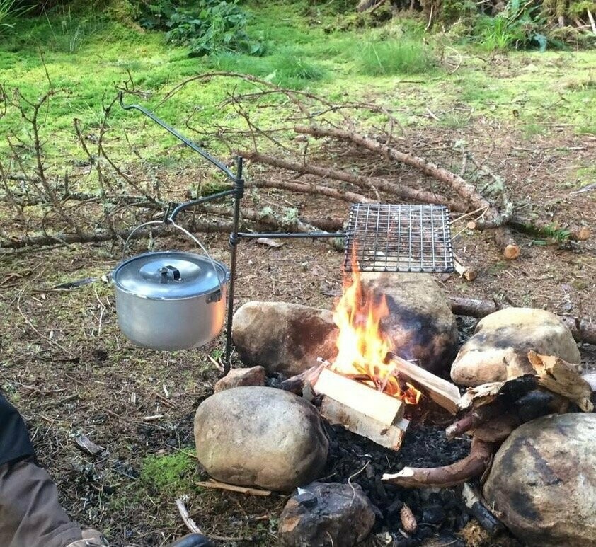 Large Grill Fire Anchor