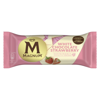 Magnum White chocolate Strawberry