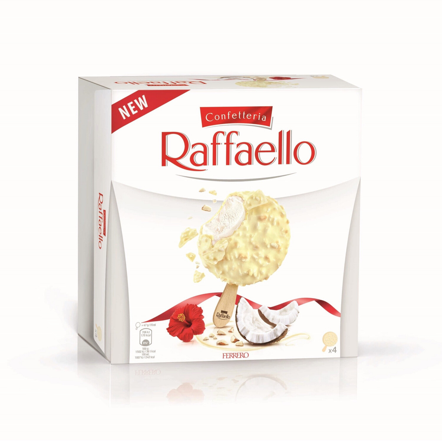 Raffaello Ice Cream x4