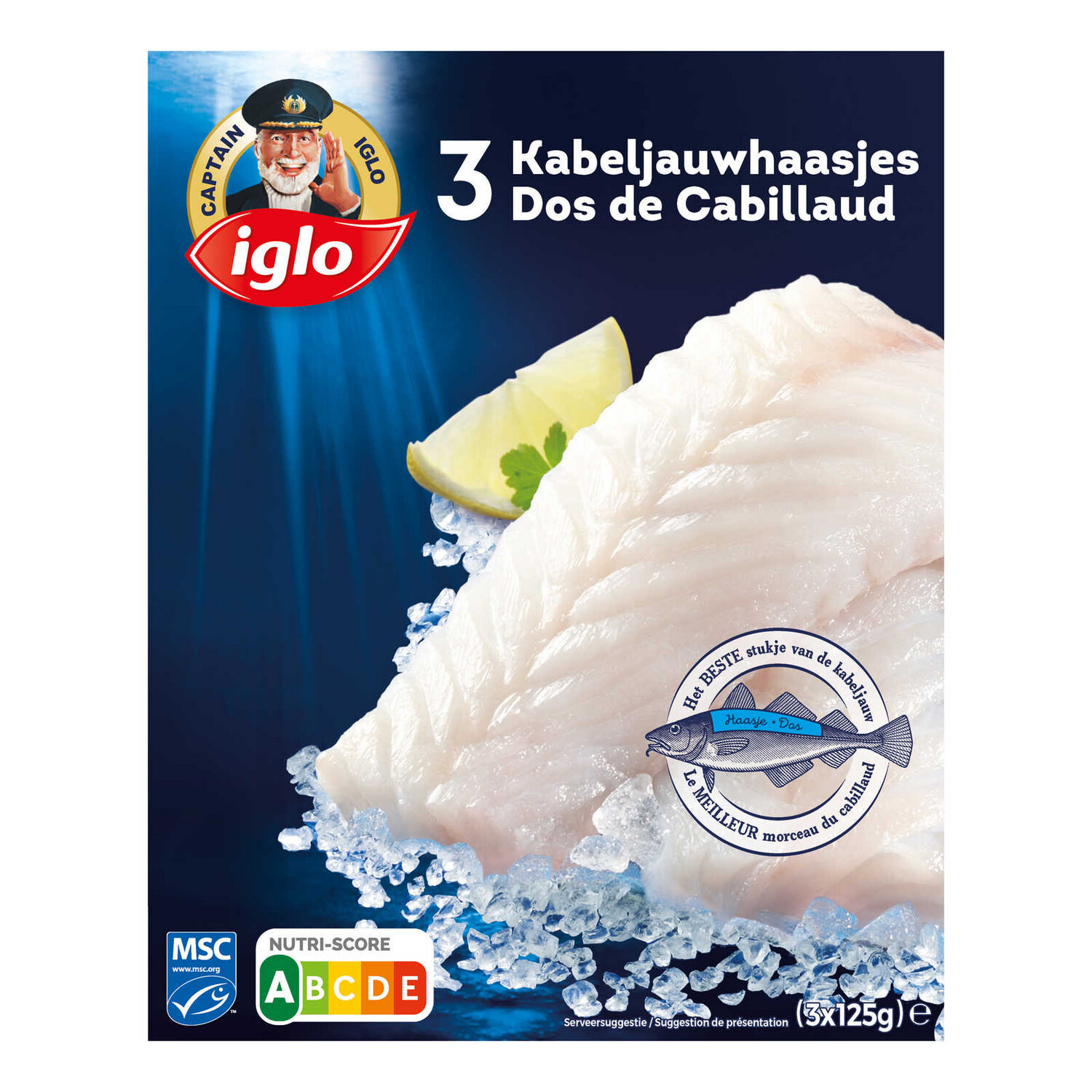 Iglo 3x Dos de Cabillaud