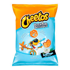 Cheetos Rock Paw Scissors 