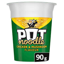 Pot Noodles Chicken & Mushroom