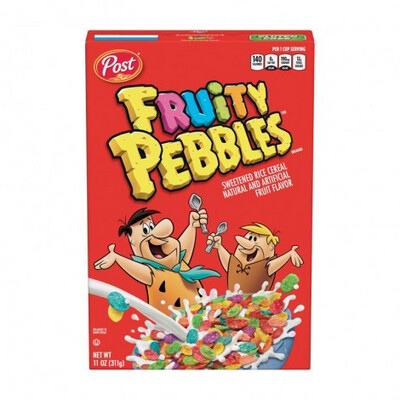 Fruit Pebbles Cereal