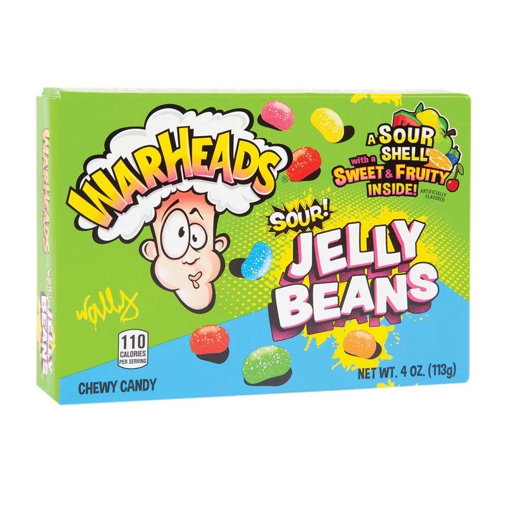 Warheads Sour Jelly Beans 