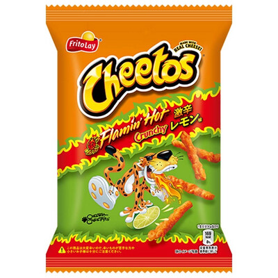 Cheetos Flamin’ hot Crunchy