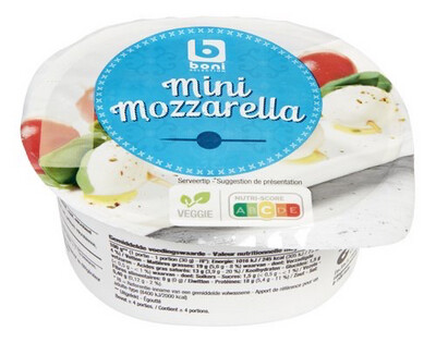 Mini mozzarella 125g 