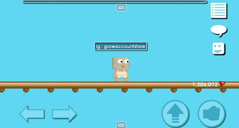 Growtopia 1.2M gems account