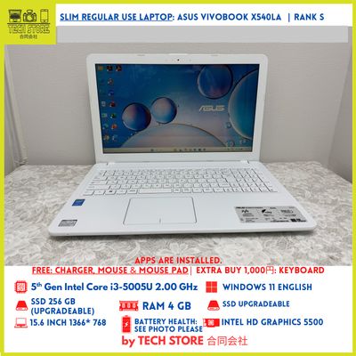 ASUS VivoBook X540LA 5th Gen 4GB 256GB