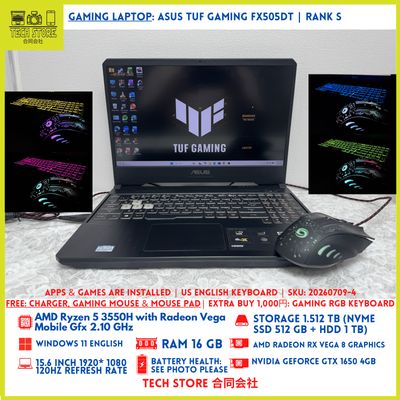 ASUS TUF Gaming FX505DT ASUS TUF Gaming FX505DT