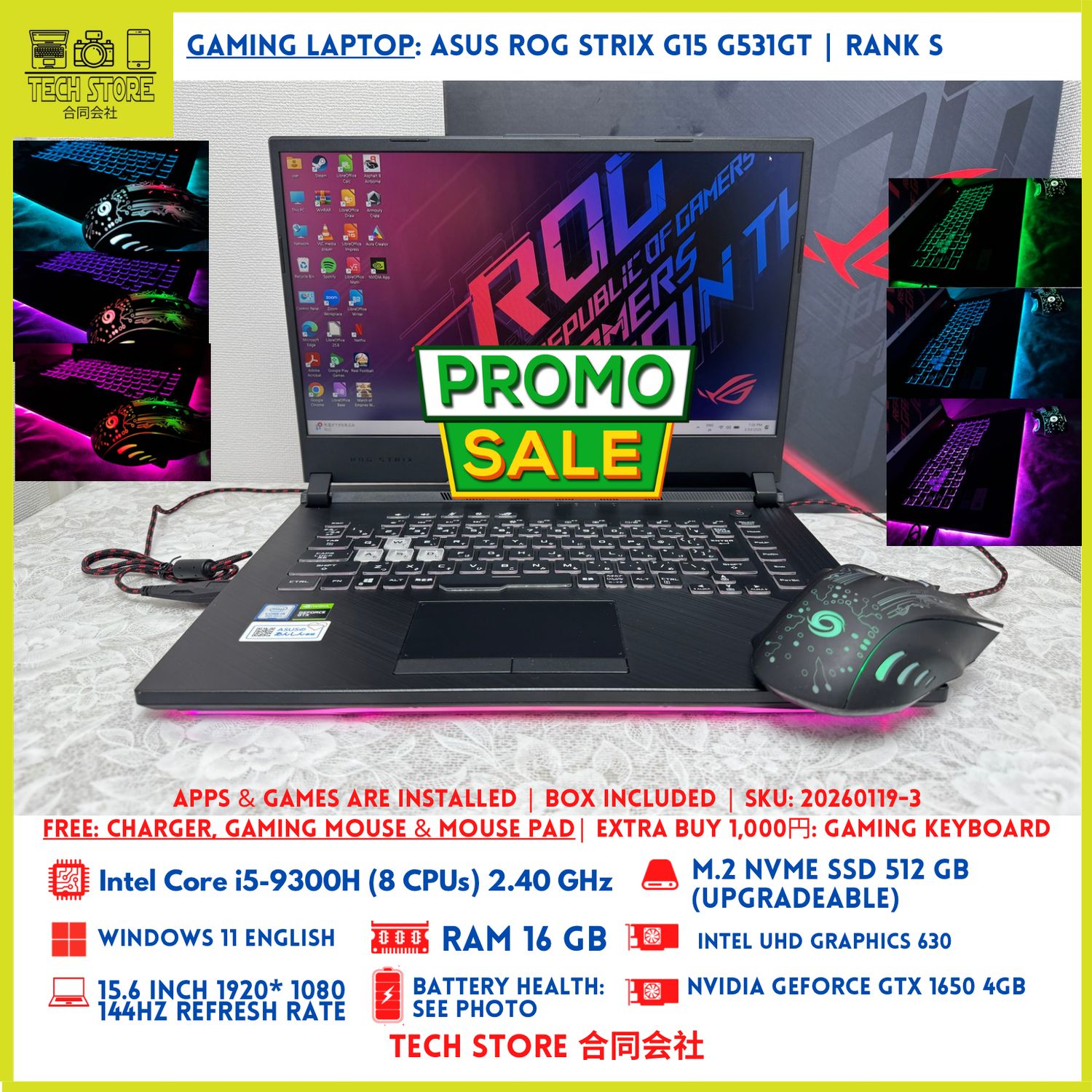 ASUS ROG Strix G15 G531GT