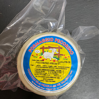 FORMAGGIO PECORINO SEMISTAGIONATO