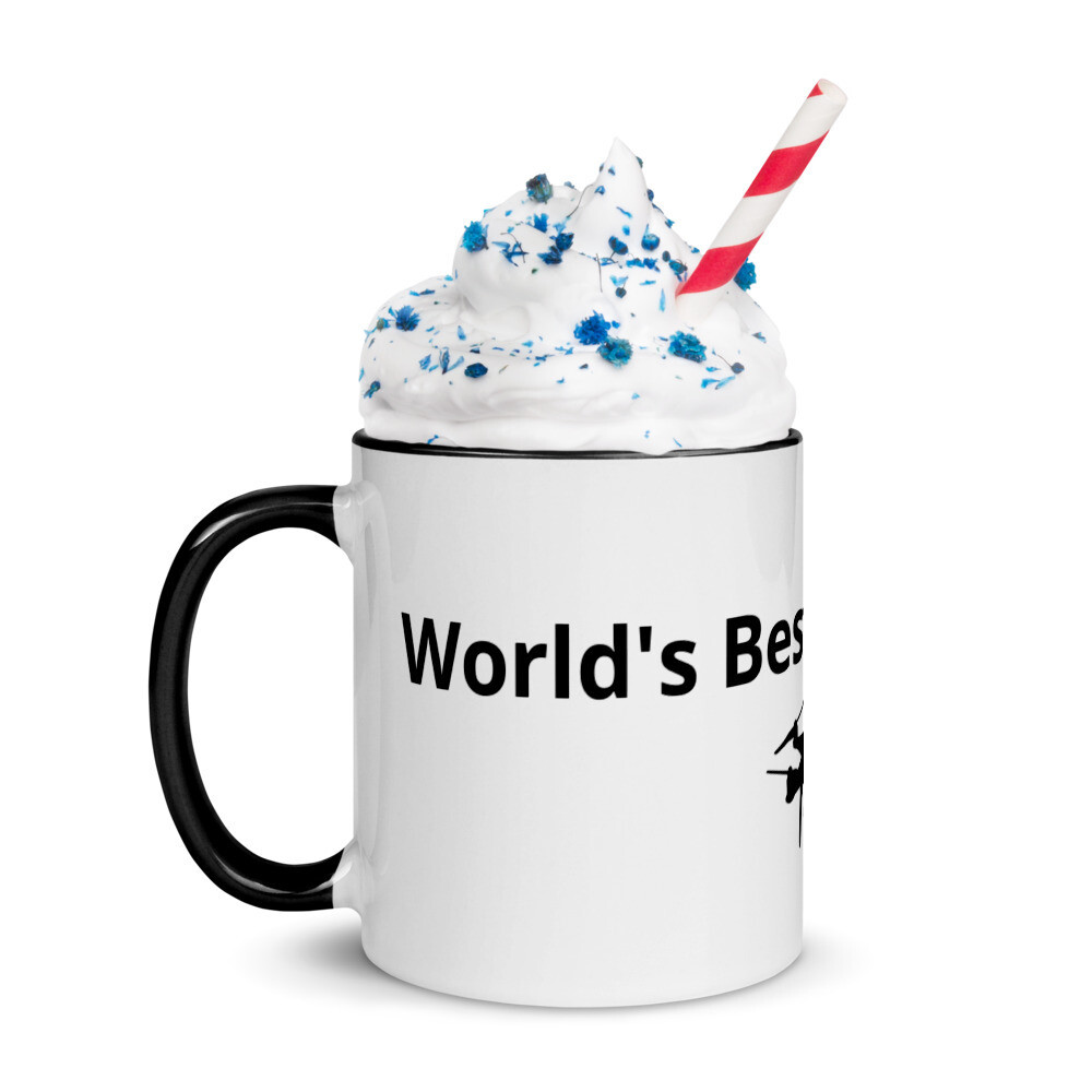 Drone Pilot Mug with Colour Inside, Color: Black
