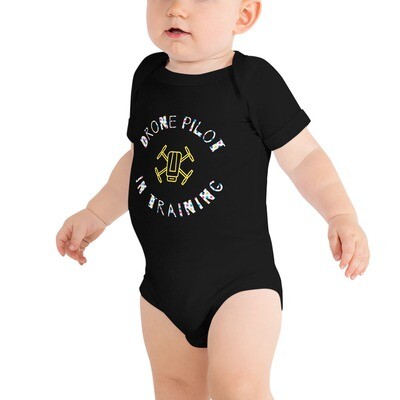 Drone baby short sleeve one piece